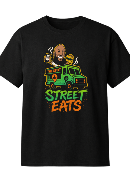 Classic Heavy Cotton Tee - Street Eats Logo