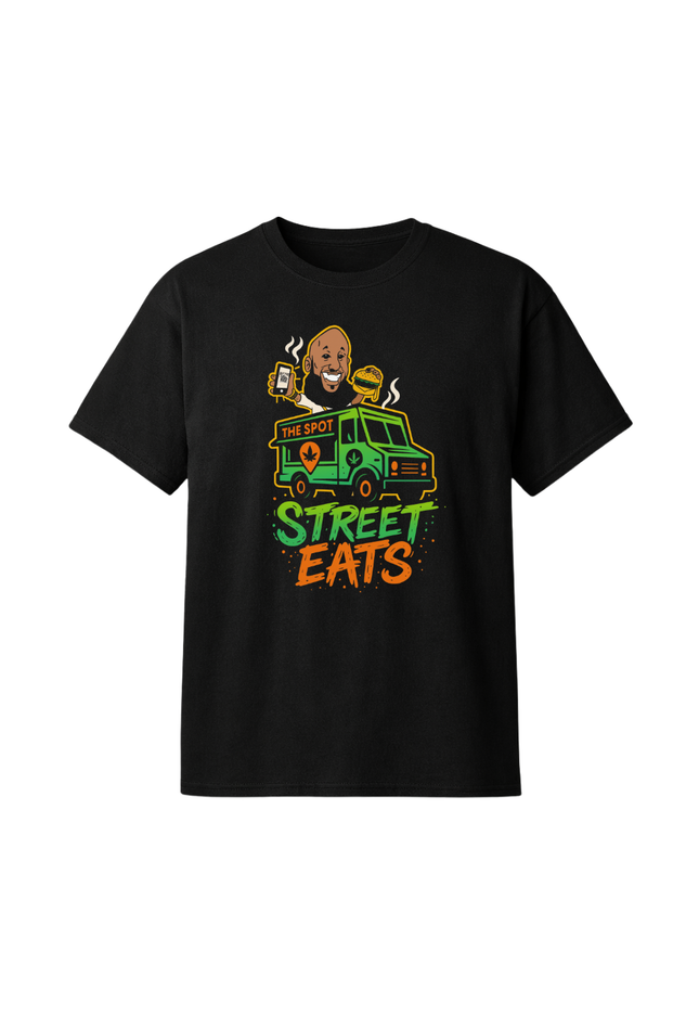 Classic Heavy Cotton Tee - Street Eats Logo
