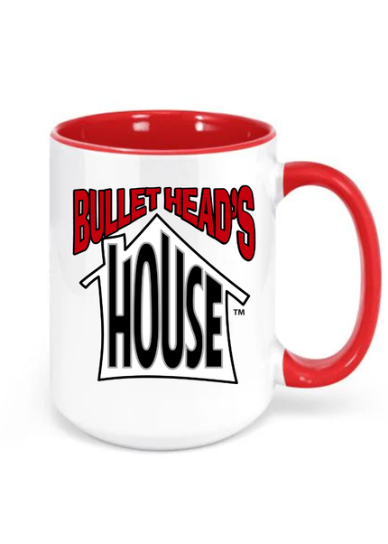 Two-Tone Mug 15 oz - Red/White