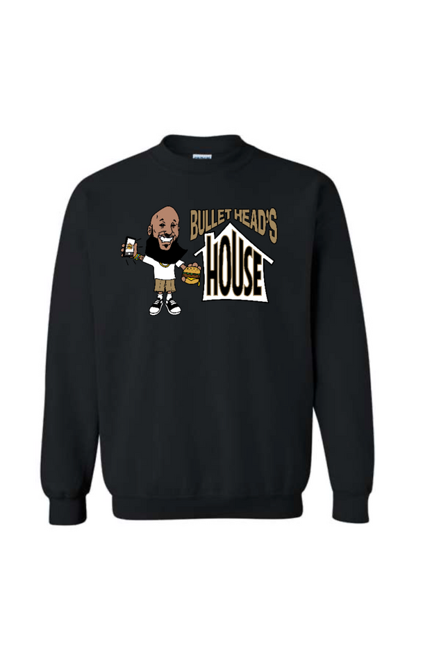 Bullethead's House Classic Heavy Cotton Crewneck
