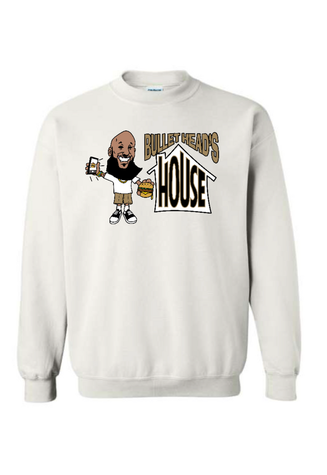 Bullethead's House Classic Heavy Cotton Crewneck